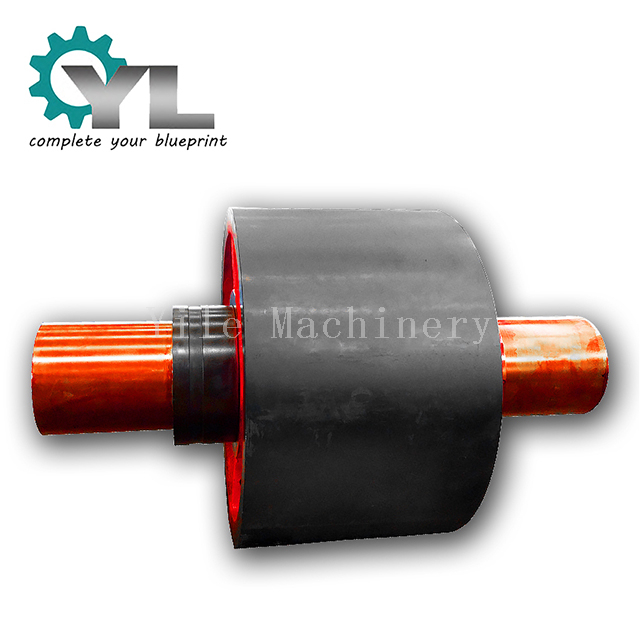 OEM Cement Manufacturer Factory Forging Rotary Kiln Support Wheel Trunnion Roller