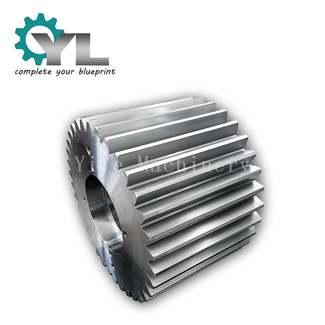 Cementugn Smidd 34CrNiMo6 Steel Output Drivpinion