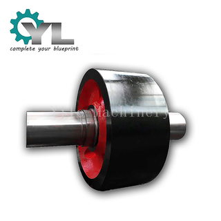 Cement Plant Ball Mill Steel Supporting Roller Wheel Big Forging Support Forged Steel Roller Wheels