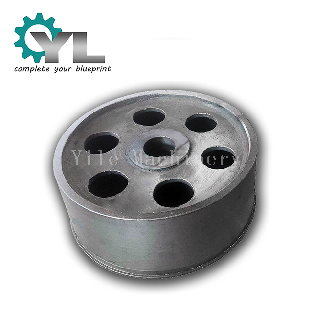 စက်မှုသံမဏိအကြီးစား Nodular Cast Iron Wheel