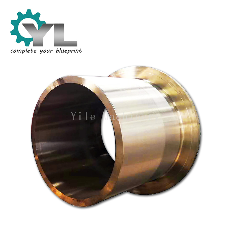 Mataas na Tigas Mababang Friction Walang Langis na Balas Flange Bush Shaft Sleeve Bushing