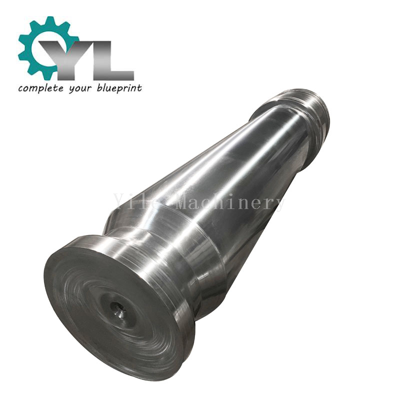 China Professional Shaft ထုတ်လုပ်သူ 42CrMo Forged Top Roll Mill Roller သည် Shaft ပါရှိသည်။