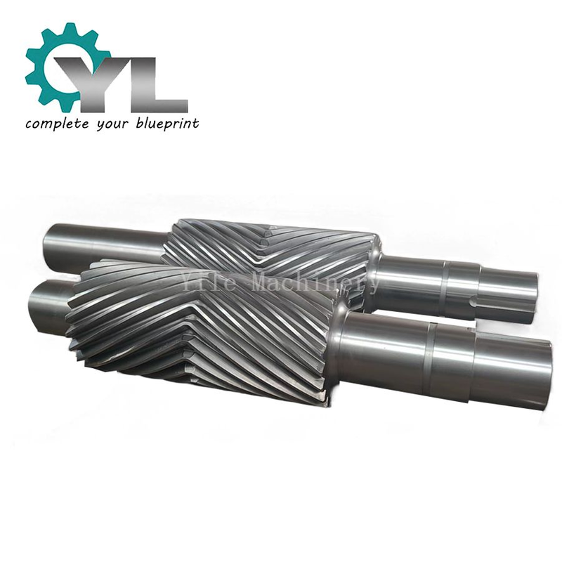 OEM үлкен болат соғу жүргізу сплайн роликті Gear