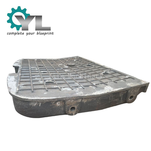 Hardfacing Welded Wear Resistant Excavator Bucket Bottom Plate